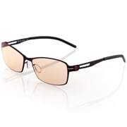 Visione VX- 400 Computer Gaming Glasses - Anti-Glare, UV & Blue Light Protection, Eye Strain Relief, Comfortable Gaming, Black - PC/Mac/Linux