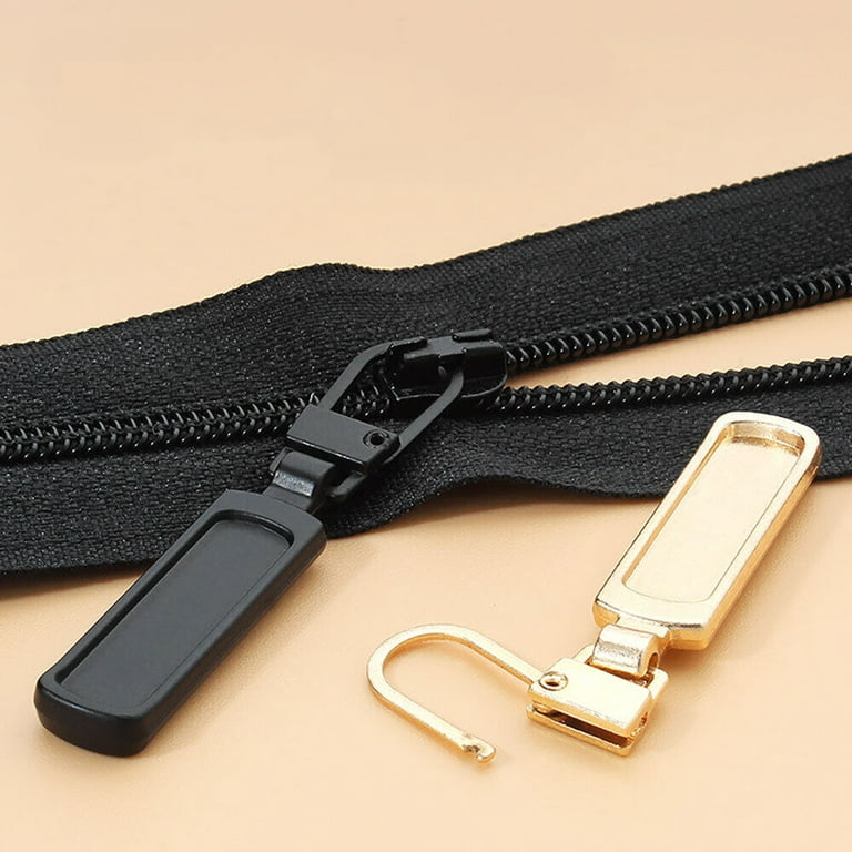 10/20PCS Replacement Molded Slider Fix Zipper Fixer Repair Pull Bags Tab  Kit USA