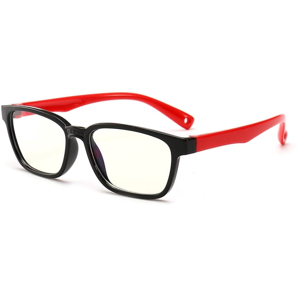 Gafas anti luz azul para niños, gafas de ordenador, protección UV, gafas antideslumbrantes, gafas de ordenador, gafas de videojuegos para niños Xemadio WMZL-257-3