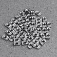 thumbnail image 4 of BESTOMZ 50Pcs European Aluminum Extrusions Slim T Nut Thread (M4x10x6), 4 of 8