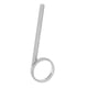 thumbnail image 2 of Anillo de dedo de trompeta, repuesto de accesorio deslizante de válvula de trompeta de metal para jugadores de trompeta que reparan piezas de bricolaje plateadas, 2 of 5