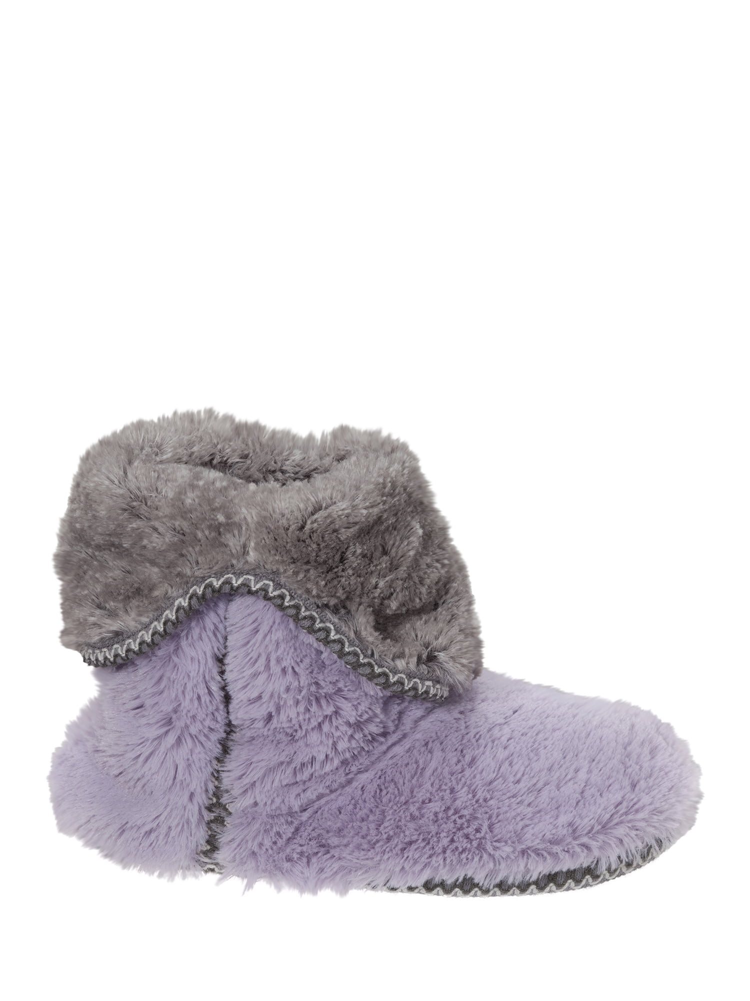 Dearfoams - Dearfoams Women's Faux Fur Foldown Boot Slippers - Walmart.com - Walmart.com