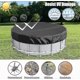 thumbnail image 4 of Rectangular Pool Cover, 300 X 201cm Family Pool Cover,solar Pool Cover For Easy Set Up Anti-dust Rainproof Durable, 4 of 5