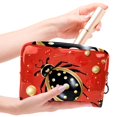 thumbnail image 4 of Seven Starred Iadybird Waterproof Printed Cosmetic Storage Bag with Zipper - Lightweight, Large Capacity Travel Pouch for Ladies and Girls, 4 of 6