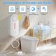 thumbnail image 3 of Detector de fugas de agua WiFi, detector de nivel de agua, detector de agua de 100 dB, sensor de alarma de agua inalámbrico, notificaciones push a teléfonos inteligentes, 3 of 5