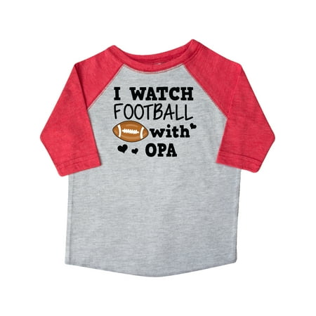 

Inktastic I Watch Football with My Opa Gift Toddler Boy Girl T-Shirt