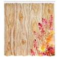 thumbnail image 3 of Ambesonne Flowers Shower Curtain, Spring Florals Daisies, 69"Wx75"L, Multicolor, 3 of 5