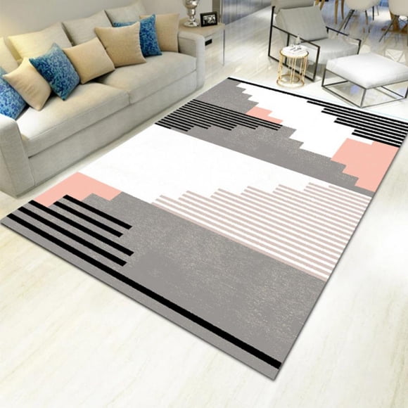 CLEARANCE!!Home Decoration Carpet Area Rug Modern Floor Mat Bedroom Living Room Carpet Geometric Pattern