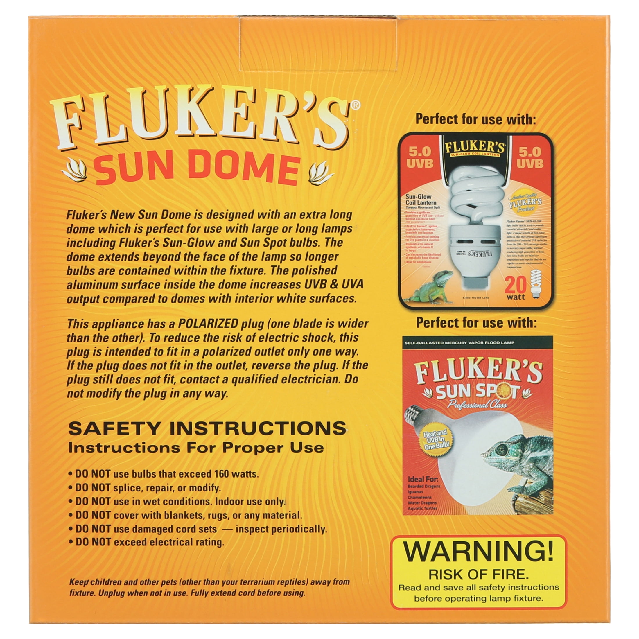 fluker's mini sun dome