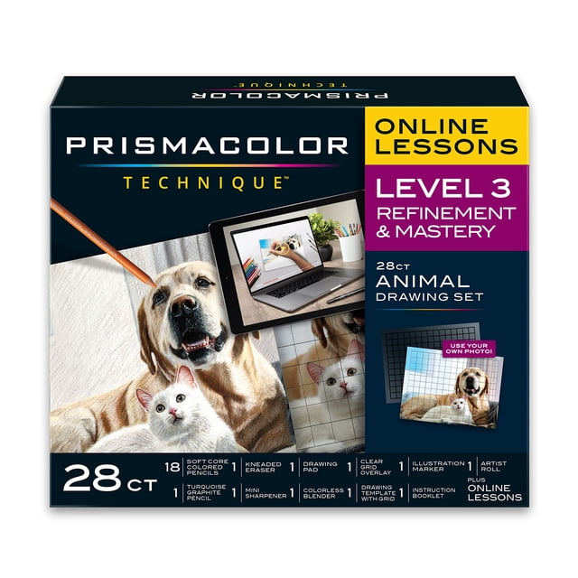 Set de materiales de arte Prismacolor Technique con lecciones digitales