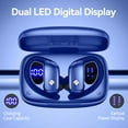 thumbnail image 2 of Wireless Earbuds Bluetooth Headphones 48hrs Play Back Sport Earphones with LED Display Over-Ear Buds with Earhooks Built-in Mic Headset for Workout, 2 of 5