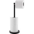 thumbnail image 1 of Free-Standing Toilet Paper Stand Storage, Stainless Steel Toilet Paper Roll Holder, 1 of 4