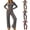 Blue, variant on Lounge Sets for Women 2 Piece Outfits Striped Long Sleeve Lapel Top and Casual Wide Leg Pants Fall Trendy Two Piece Suit