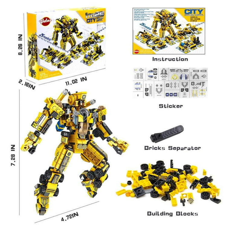 Loovio loovio stem robot building toys for 6-8-12 year old boys girls, stem  projects birthday gifts idea for kids 8 9 10 11 12 year