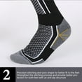 thumbnail image 5 of Thermal Knee High Warm Socks Men Women for Skiing Snowboarding Hunting Cold Weather Thick Winter Warm Socks Gifts, 5 of 8
