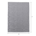 thumbnail image 6 of Mainstays Kids Gray Bubble Fur Area Rug, 5' x 7', 6 of 6