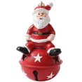 thumbnail image 1 of ColoMX Colgante de campana decorativa de Navidad, adorno colgante para árbol de Navidad, accesorio de diseño de escena de Navidad, 1 of 7