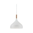 thumbnail image 2 of Possini Euro Design Felton White Pendant Light 13" Wide Mid Century Modern Rounded Shade for Dining Room House Foyer Kitchen Island Entryway Bedroom, 2 of 9