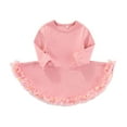 thumbnail image 1 of Robe Fille Robe Mignonne pour Filles Robe d'Anniversaire Robes Chics Vêtements d'Été pour Filles 12-18 Mois Mode Filles, 1 of 4