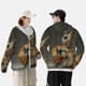 thumbnail image 4 of Fotbe Surreal Weightlifting Snail Chaqueta con Protección Solar UPF 50+ para Hombre y Mujer, Camisa con Capucha y Bolsillos-3X-Large, 4 of 7
