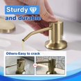 thumbnail image 3 of Gold Soap Dispenser For Kitchen Sink Soap Pump Built In Countertop, 3 of 6
