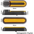 thumbnail image 2 of Reflective Rear Wheel Covers for M365 /Pro/Pro 2 /1s /Scooter 3 E Scooter Reflectors Rear Wheel Cover Reflective Protective Cover-Yellow, 2 of 9