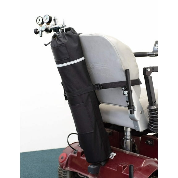 Diestco E Tank Holder For Scooter/Powerchair | CHAIR OPTIONS Style: For Scoot/PC W/O Push Handles