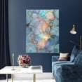 thumbnail image 5 of Xecao Pastel Abstract Fluid Art for Ready-to-Hang Canvas Art 12x16 Inches - Waterproof HD Print Solid Wood Frame for Gifting,Vertical, 5 of 8