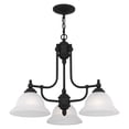 thumbnail image 5 of Livex Lighting North Port Chandelier in Black, 5 of 10