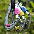 thumbnail image 3 of CNKOO Mousquetons d'Escalade à Verrouillage Automatique 25 Kn, Clips à Torsion et Mousquetons Robustes pour Escalade sur Rocher, Rappeler et Alpinisme, en Forme de D, 4,13 Pouces, Grande Taille, 3 of 8