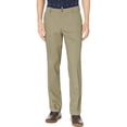 thumbnail image 1 of Pantalones chinos GBOY STUDIO para hombre con cintura expansible, color caqui, 40 x 32, 1 of 6