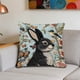 thumbnail image 4 of CaiYueKe Decorative Throw Pillow Cover Cute Embroidery 3D Effect Sofa Bedroom Living Room Home Decor Accent Pillowcase Soft Short Lint Cozy Pillow Cushion Cover Decorative Pillow, 4 of 7