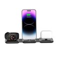 thumbnail image 2 of Cargador Inalámbrico Estación de carga 3 en 1 Soporte de carga magnético para Audífonos Apple Watch iPhone WDOplteas Para estrenar, 2 of 3