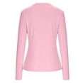 thumbnail image 7 of hoksml Women's UPF 50+ Sun Protection Long Sleeve Workout Shirt with Thumbholes, Athletic Rash Guard Top for Running Hiking Beach, 7 of 7