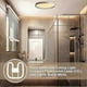 thumbnail image 2 of GR10q 4-Pin Bulb 28W 3500K Warm White, 2000LM, 2D Square CFL Compact Fluorescent 4 Pin Light Bulb, AC 220V, GR10q DD Flat Butterfly Bulb for Flush Cei, 2 of 5