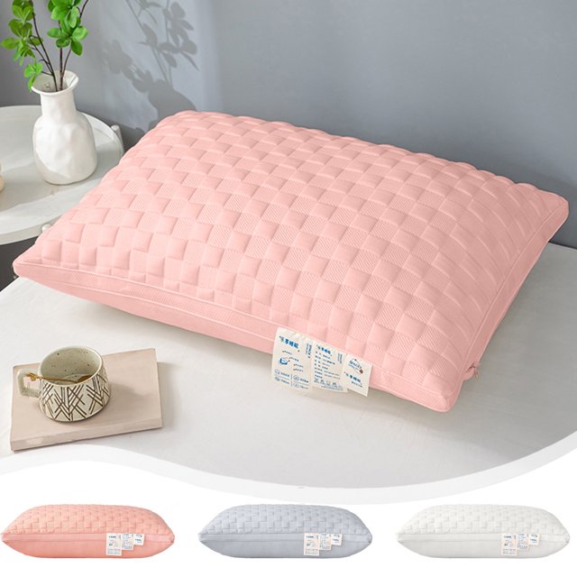 Funda de almohada a cuadros de tejido suave, tamaño estándar 18.9x29.1x5.9in, tejido de punto transpirable, agradable para la piel, decorativo, beige, sin forro, ligero, 1 pieza