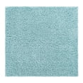 thumbnail image 5 of Unique Loom Everyday Shag Collection Area Rug - Solid (5' Square Turquoise), 5 of 5