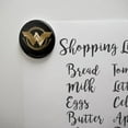thumbnail image 2 of Wonder Woman Movie Golden Lasso Logo Kitchen Refrigerator Locker Button Magnet, 2 of 6