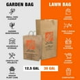 The Home Depot 12.5 Gal. Paper Garden Lawn and Leaf Trash Bags 32
