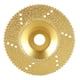 thumbnail image 1 of Disco de muela abrasiva, discos de corte, fácil instalación, muela abrasiva de diamante para accesorios de amoladora , granito Estilo D, 1 of 6