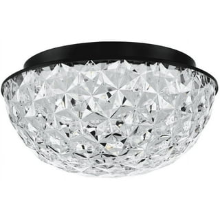 Home decorators collection led 2024 crystal flush mount