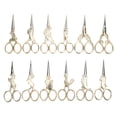 thumbnail image 3 of Kit de tijeras de bordado Bling Bling 12 piezas Acero inoxidable, 3 of 12