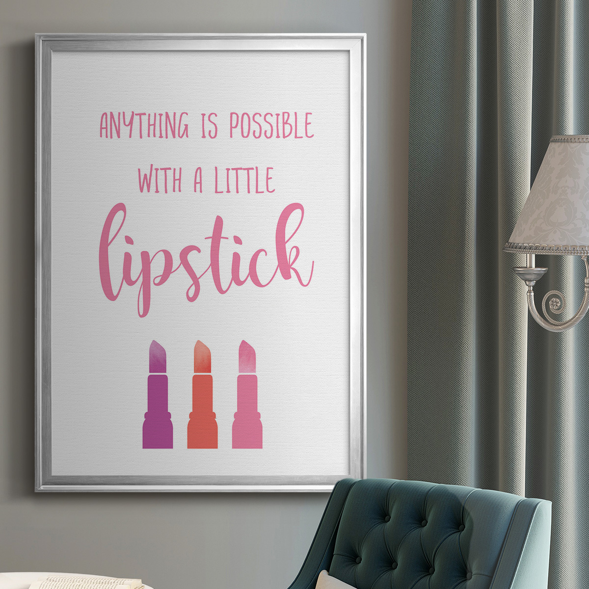 Little Lipstick Premium Classic Framed Print - Ready to Hang