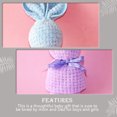 thumbnail image 3 of OULII 6Pcs Bunny Towel Purple Thickened High-class Cloth Wedding Favor, 3 of 8