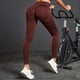 thumbnail image 3 of WILLBEST Pantalones de Yoga de Cintura Alta Sin Costuras Para Mujer, Elásticos, Suaves y Cómodos, Para Hacer Ejercicio, Correr, Gimnasio, Ropa Deportiva Chica, 3 of 8