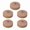 Brown bakelite leath, variant on 5pcs Enduring Billiard Cue Tips for Jump Break Replacement Supplies