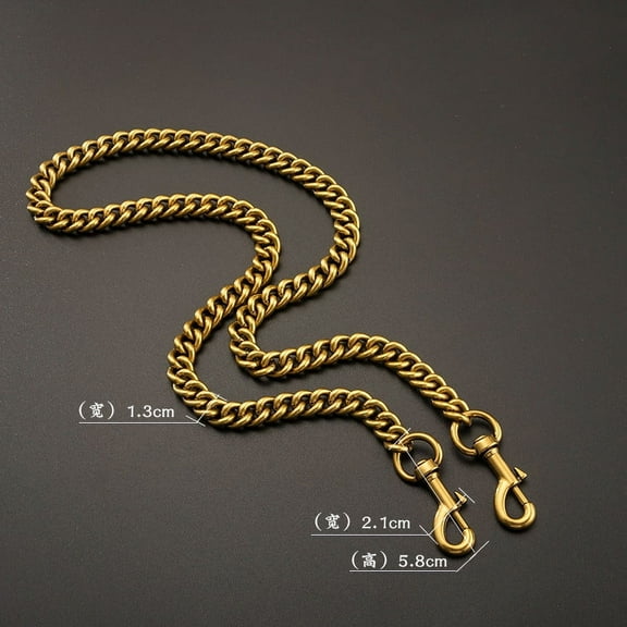 Shoulder Bag Key Chain Bag Women Messenger Bag Strap Replacement Bags Chain Gold Color Bag Parts Accessories
