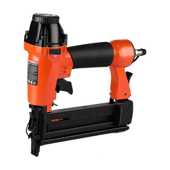 2 In1 100 PSI Air Nail Gun Brad Nailer Pneumatic Gun Wood Fe Stapler Pneumatic Tool DIY Tools With 400pcs Staples ,More Helpful and Safe