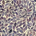 thumbnail image 2 of Popp, Grace 12x12 Black Ornate Wood Framed with Double Matting Museum Art Print Titled - Amethyst Swirls II, 2 of 4