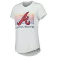 thumbnail image 2 of Women's Concepts Sport Charcoal/White Atlanta Braves Sonata Top & Leggings Sleep Set, 2 of 5